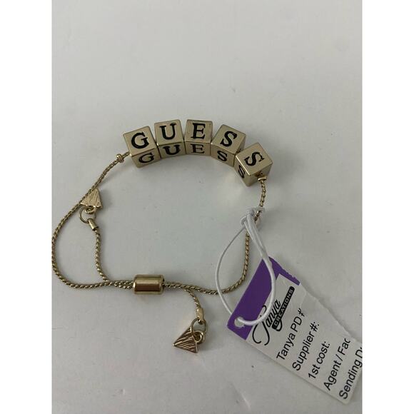 Guess charm bracelet gold tone - Picture 2 of 3